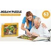 Cat & Flowers 63-Piece Jigsaw Puzzle and 24-Page Picture Book - 4 of 4