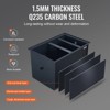 VEVOR Commercial Grease Trap, 40 LBS Grease Interceptor, Side Inlet Interceptor, Carbon Steel Grease Trap, 15.2 GPM Waste Water Oil-water Separator - 4 of 4