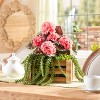 Geranium Floral Bush (Set of 2) - 2 of 4