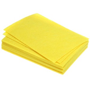 Unique Bargains Polyester Soft Home Handcrafts Project DIY Felt Fabric Sheets 18 Pcs - 1 of 4