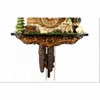 Black Forest Cuckoo Clock – 10 in – Volksmarcher Passing Cottage with Green Shutters By River City Clocks - 3 of 3