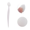 Unique Bargains Soft Plastic Silicone Cleansing Brush Heart-shaped Nose 5.31"x0.87" 1 Pc - 3 of 4
