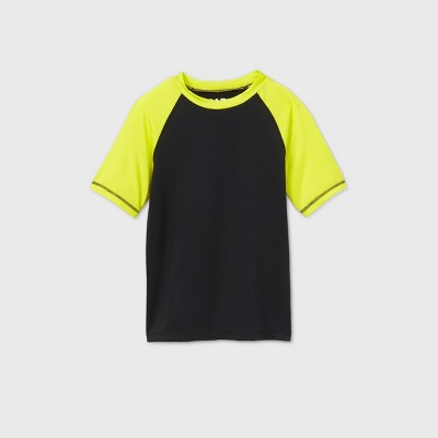 yellow raglan shirt