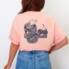 S.W.Smiley Soda Can Splash - Women's Garment Dyed Graphic T-Shirt - 3 of 4