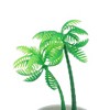 Unique Bargains Artificial Plant Plastic Green 2.76"x2.76"x5.51" 1Pc - 4 of 4