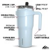 Hydrapeak Roadster 40oz Stainless Steel Tumbler Double Wall Vacuum Insulated Water Bottle With Handle & 2 in 1 Straw Lid - image 2 of 4