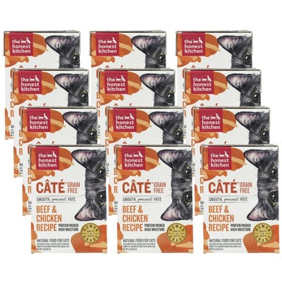 The Honest Kitchen Grain Free Beef and Chicken Recipe Wet Cat Food - Case of 12/5.5 oz