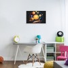 Stupell Industries Round Cosmic Solar System Framed Giclee Art, White, 18" x 12" - 3 of 4