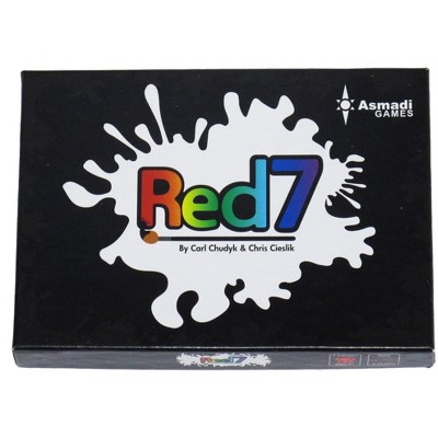 Asmadi Games ASI-0050 Red7 Card Game , Black