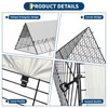Metal Chicken Tunnel with Waterproof & Anti-UV Cover, Chicken Run for Yard, Outdoor Backyard Farm, Portable Chicken Coop for Hens, Ducks, Rabbits - 3 of 4