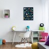Stupell Industries Starry Space Alphabet Fantasy Constellations UFO ABC's, 30" x 24" - 2 of 4