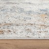 World Rug Gallery Muted Multi-Tonal Abstract Area Rug - Rug for Living Room, Bedroom, or Play Area - Easy to Clean, Kid & Pet Friendly, Durable - 3 of 4