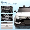 24V Kids Ride On Car, 2-Seater SUV Licensed Chevrolet Blazer Electric Car w/Parent Remote Control, 3 Speeds - 2 of 4