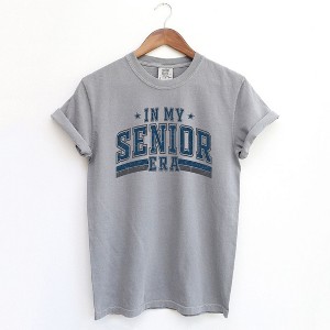 Simply Sage Market Women's In My Senior Era Short Sleeve Garment Dyed Tee - 1 of 2