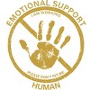 Junior's Design By Humans Service Animal By TenkenNoKaiten T-Shirt - 2 of 3