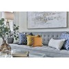 C&F Home Ochre Textured Diamond Woven Throw Pillow - 4 of 4