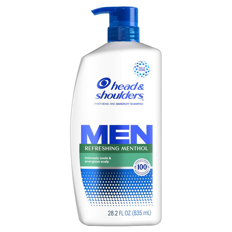 Head &#38; Shoulders Men&#39;s Dandruff Shampoo, Anti-Dandruff Treatment, Refreshing Menthol for Daily Use, Paraben-Free - 28.2 fl oz, 3 of 18