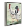 Stupell Industries Farmhouse Chickens Hens Painting Floating Frame Canvas Art - 2 of 4