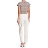 Women's Pleated Self Tab Ankle Crop Pants - H Halston - 2 of 4
