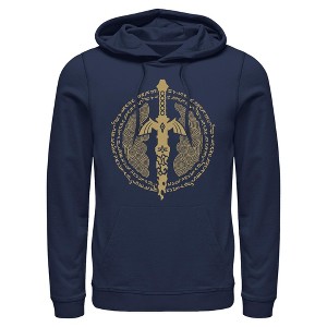 Mens Nintendo The Legend of Zelda: Tears of the Kingdom Master Sword Icon Lightweight Hoodie - 1 of 4