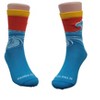 Cool Beach Ocean Wave Socks - Small (Ages 3-5) / Red/Blue from the Sock Panda - 3 of 3