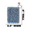 BBQ-AID Chainmail Combo Scrubber with Silicone Core - 2 of 4