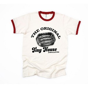 Simply Sage Market Original Tiny House Dwellers Ringer Tee - 1 of 4