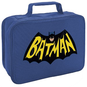 Batman 1966 Tv Series Logo Insulated Soft Sided Lunch Box - 1 of 4