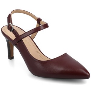 Journee Women's Scipio Medium and Wide Width Pumps - 1 of 4