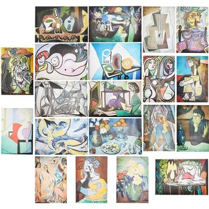 20 Packs Pablo Picasso Posters Wall Art Print Poster for Home Office Apartment Dorm Wall Decoration, 20 Designs, 13 x 19 inches - 1 of 4