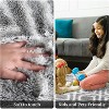 Area Rug for Living Room Bedroom Machine Washable Modern Diamond Rug Non-Slip Medium Pile Stain-Resistant Dining Accent Carpet - 4 of 4