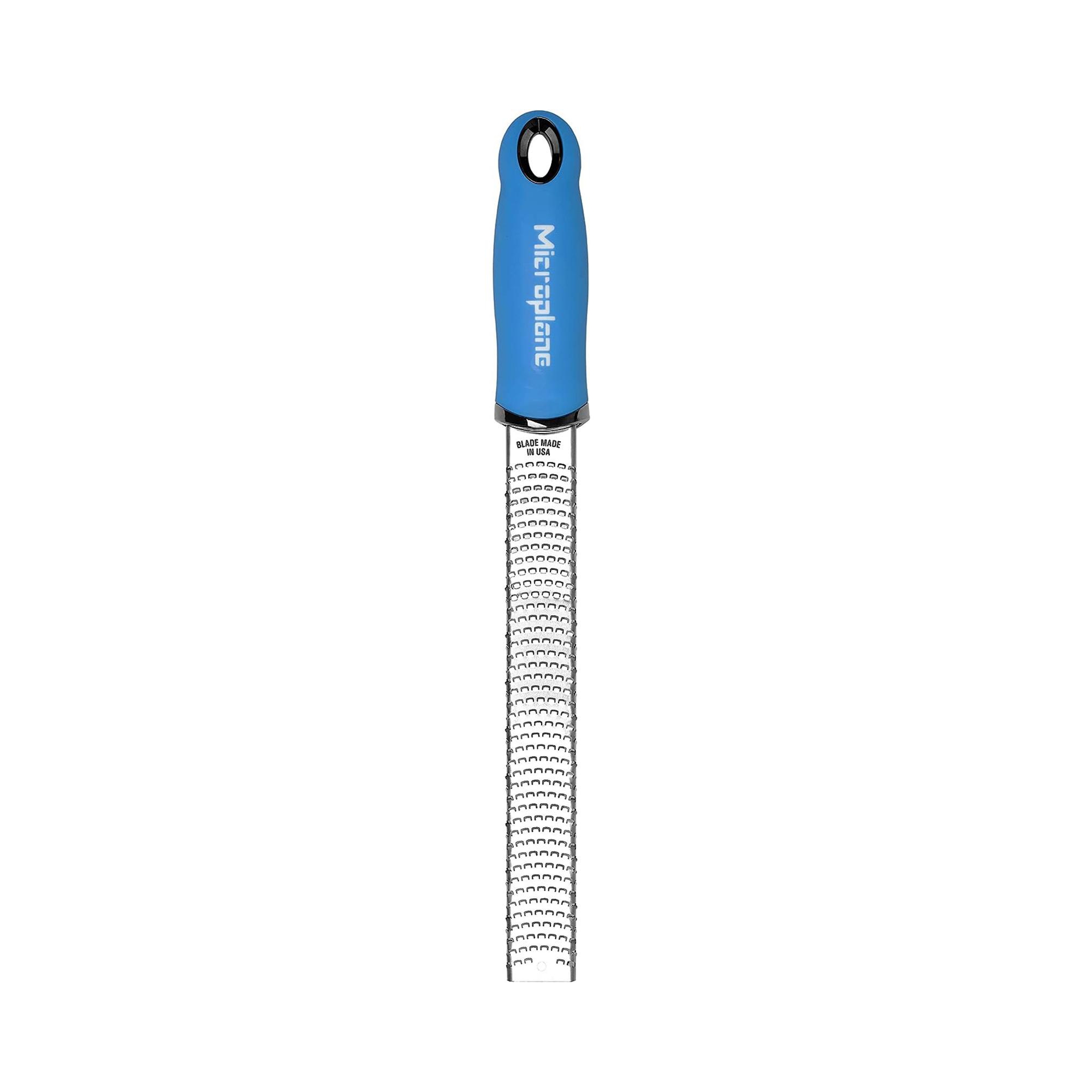 Microplane Premium Classic Zester Grater, Neon Blue