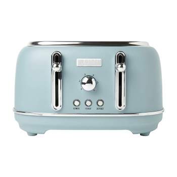 Toaster 4 Slice, 10'â€?Long Slot Toaster 2 Slice, Extra-Wide Stainless –  MPOW