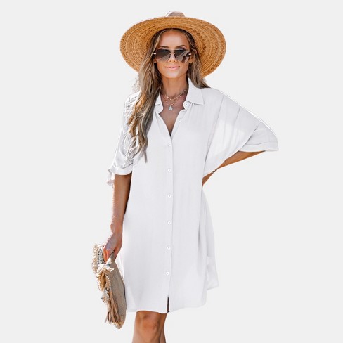 White shirt store dress target