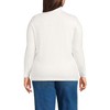 Lands' End Women's Relaxed Cotton Long Sleeve Mock Turtleneck - 2 of 3