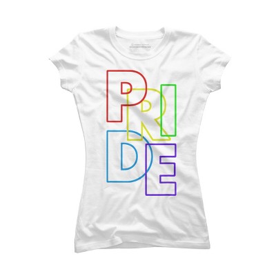 Adult Design By Humans Pride Sleek Text By MANGAZaB T-Shirt