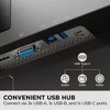 ViewSonic VG2748A-2K 27 Inch IPS QHD Ergonomic Monitor with Ambient Light Sensor, Auto Screen Dimmer, Screen Privacy Alert, USB HUB, DisplayPort, - 4 of 4