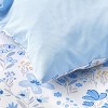 BAGOKIE Twin Size 5 Pieces Kids Bed in a Bag Floral Bedding Set for Girls - 3 of 4