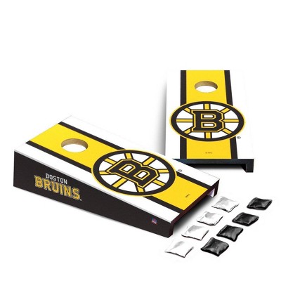 NHL Boston Bruins Desktop Cornhole Board Set