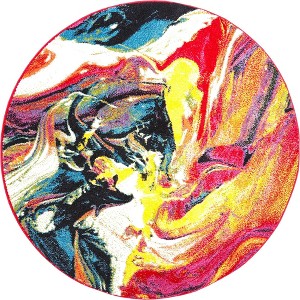 HOME DYNAMIX Splash Avant Contemporary Abstract Area Rug - 1 of 4