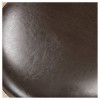 Set of 2 25.5" Paxx Bonded Leather Swivel Counter Height Barstool Chocolate Brown - Christopher Knight Home - image 3 of 3