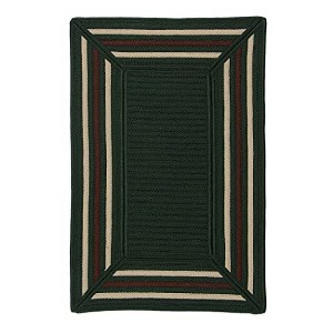 Colonial Mills Pavetta Braided Rug, Green 3X5, Rectangle Shape - 1 of 4