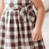 Hope & Henry Girls' Short Sleeve Ruffle Collar Party Dress with Bow, Kids - 3 of 4