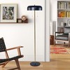 Aortzio 62"H Modern Floor Lamp,Corner Lamp with Metal Shade,No Bulb - 2 of 4