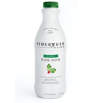 Oberweis Classic Egg Nog - 1qt