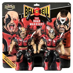 Road Warriors 2-Pack Bell to Bell Ringside Exclusive Hawk & Animal Action Figure - 1 of 3