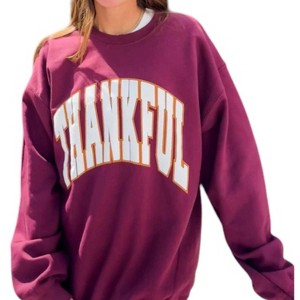 Women's Thankful Crew Sweatshirt - CHARLIE SOUTHERN - 1 of 1