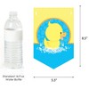 Big Dot of Happiness Ducky Duck - Birthday Party Bunting Banner - Duck Party Decorations - Happy Birthday - 2 of 4