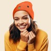 Dalix Mushroom Frog Embroidered Beanie Hat Cotton Cute Winter Fall Cap Womens - 3 of 4