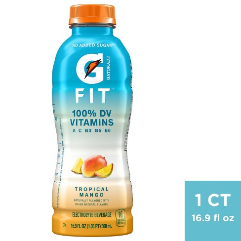 Gatorade G Fit Tropical Mango Sports Drink - 16.9 Fl Oz Bottle